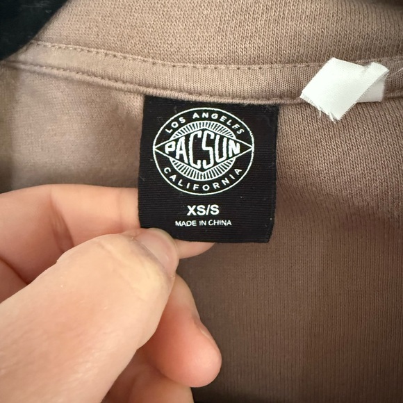 Pacsun homecoming button down fleece shirt - Picture 4 of 5